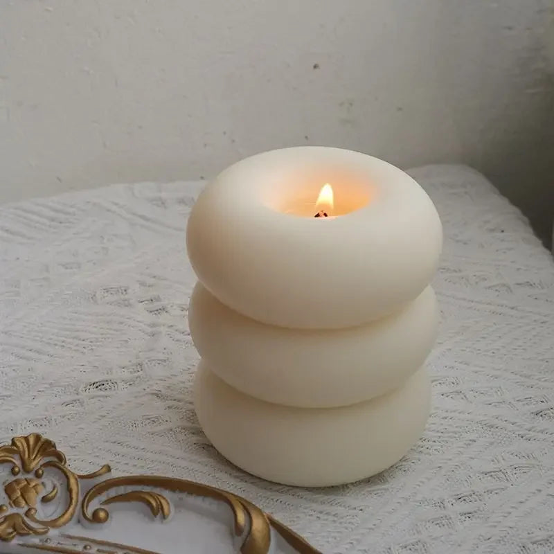Donut Candles, Soy Candles, Home & Bedroom Decor, Scented Candles, Romantic Gifts, Wedding & Party Decor